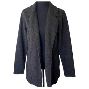 Worthington Heavy Wool-Like Gray Blazer Coat – Women's Size Medium - Picture 1 of 5