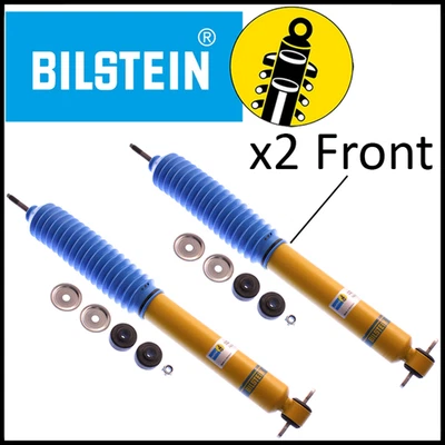 Par de amortiguadores delanteros Bilstein B6 4600 para Jeep Grand Cherokee 1993-1998 con elevación de 0" Foto 1 de 2