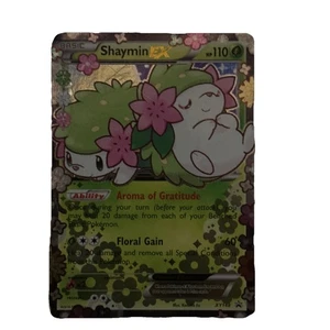 Shaymin EX XY148 Good Condition Holo Rare Promo Card X&Y Pokemon TCG - Picture 1 of 2