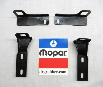 Restaurado 71 72 73 74 Cargador Road Runner trasero del guardabarros soportes de montaje superiores Foto 1 de 4