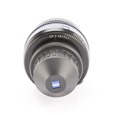 Zeiss 25mm T2.1 CP.3 Compact Prime Cine Lens (Feet) with PL Mount - SKU#1919457 - Image 1 of 4