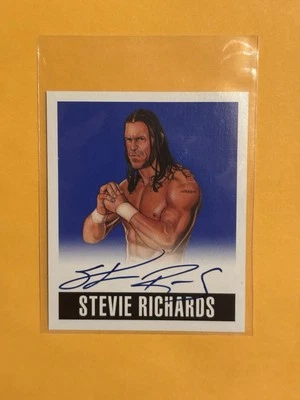 Leaf Originals Wrestling Blue 2014/25 Stevie Richards #SR2 automático Foto 1 de 3