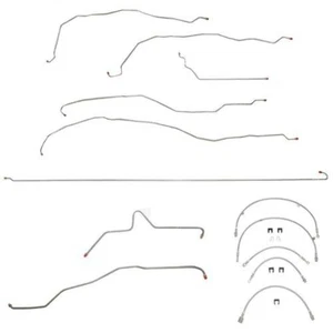 Línea de freno y manguera para Chevrolet Silverado 1500 04-07 2x2 platón corto doble cabina-BLH18 - Imagen 1 de 6