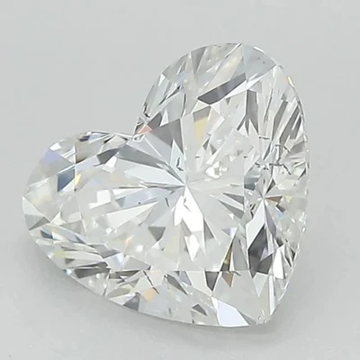 0.99 Ct HEART SHAPE H Color VS2 Clarity IGI CERTIFIED LAB GROWN CVD Diamond - Image 1 of 4