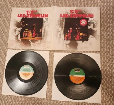 LED ZEPPELIN 1st & 2nd VINYL DOUBLE ALBUM GERMANY ATLANTIC AK 2/35 IMPORT - Image 1 of 4