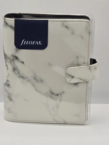 Brandneu Filofax Taschenmuster Leder Organizer Marmor - Kostenloser Versand - Bild 1 von 3