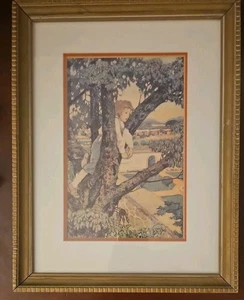 Gerahmter Jesse Wilcox Smith Druck vom Cover von Robert Louis Stevenson Childs... - Bild 1 von 6