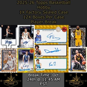 Chris Webber - 2025-26 Topps Basketball Hobby 1X Case Player BREAK #5 - Picture 1 of 8