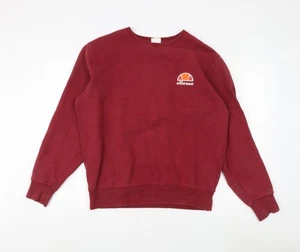 Sudadera pulóver XL roja para hombre ellesse - Logo con estilo - Imagen 1 de 12