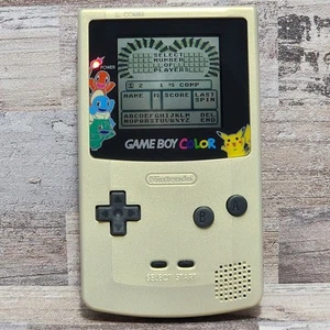 Nintendo Gameboy Color Pokemon Gold Silber Pikachu Edition Handheld Konsole GBC - Bild 1 von 13