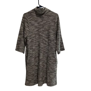 Sunday in Brooklyn Pulloverkleid meliert Gr. S 3/4 Arm schwarz/weiß - Bild 1 von 8