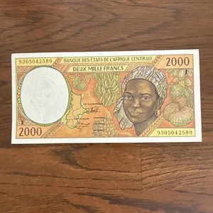 Central African States - 2000 francs, 1993-2002 Banknote - Crisp - Picture 1 of 6