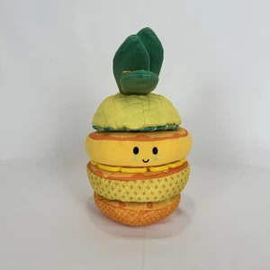 Melissa & Doug Multi-Sensory Pineapple Soft Stacker Infant Toy - Picture 1 of 10