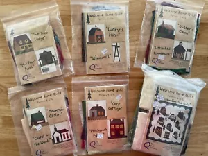 Welcome Home Quilt-Set von The Quilt Company fertige Größe 70”x70” - Bild 1 von 20