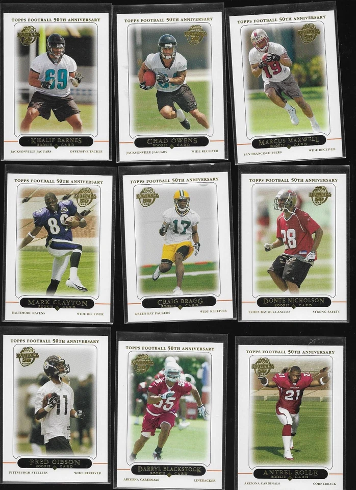 2005 Topps Football RC Select your Athlete $1.25 Ship - Image 1 of 1