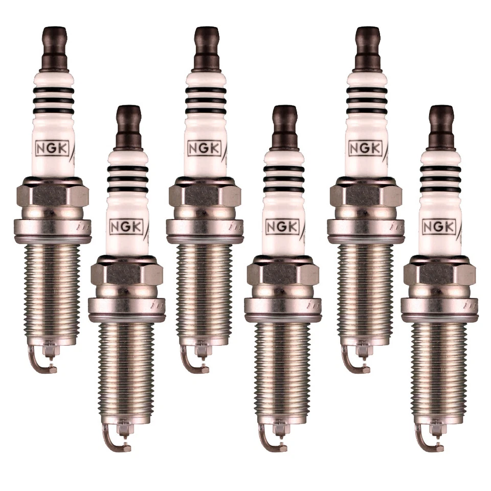 NGK DFH6B-11A Set of 6 Laser Iridium Spark Plugs Kit For Lexus GS300 IS250 IS350 - Image 1 of 4
