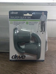 Drive Medical Walker Glide Skis Gray (1-Pair) RTL100017 ~New - Picture 1 of 8