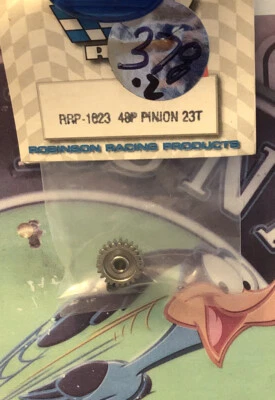 Robinson RRP-1023 23T/48P Nickel Plated Pinion Gear NewInPackage USA Shipped - Image 1 of 2
