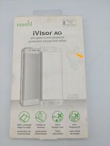 Moshi iVisor AG Samsung Galaxy S6 Edge Screen Protector Anti-Glare White NEW OEM