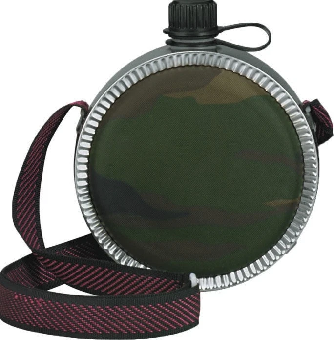 Canteens Rothco Military Woodland Camo Mini Desert Canteen 173