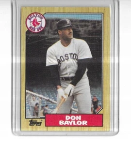 1987 Topps #230 Don Baylor Boston Red Sox - Picture 1 of 2
