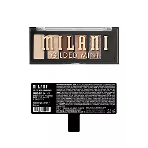Paleta de mini sombras de ojos doradas Milani 6 tonos brillantes mate - Llámame antigua - Imagen 1 de 4