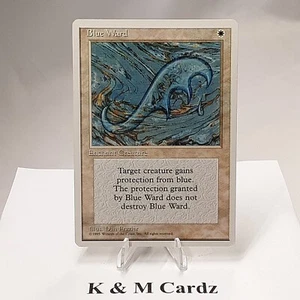 MTG - 4th Edition - Blue Ward - Uncommon - Lightly Played - Picture 1 of 5