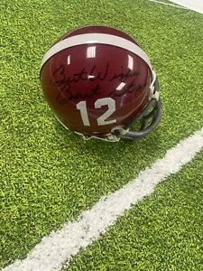 Mini casco autografato Alabama Crimson Tide (JSA) - Foto 1 di 4