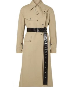 Helmut Lang belted trench coat best seller runway trench coat tan beige elegant  - Picture 1 of 3