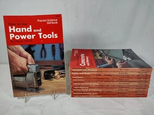 Lot of 10 Popular Science Skill Books How To Vintage 1970s Trade Paper - Foto 1 di 19