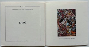 ERRO EINLADUNGSKUNSTKARTE 1994 MIT BLEISTIFT SIGNIERT DATIERT 93 HANDSIGNED ART CARD - Bild 1 von 7
