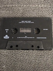 Wet Wet Wet Love is all around / I Can Give You Everything (Soul Mix) Cassette - Picture 1 of 2