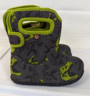 BOGS INFANT DINO  WINTER BOOTS US 6 Excellent!  (174/5) - Image 1 of 4