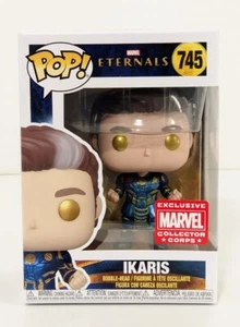 New Funko Eternals Ikaris 745 Marvel Collector Corps with cardboard sorter - Picture 1 of 6
