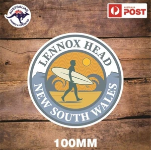 LENNOX HEAD STICKER SURF SURFING SURFBOARD NSW AUSTRALIA - Picture 1 of 1