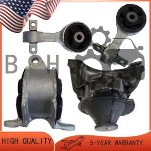 4PCS Motor & Trans Mount Set For 13-15 Acura ILX 2.4L/ 12-15 Honda Civic 2.4L - Picture 1 of 6