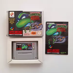 Teenage Mutant Hero Turtles Tournament Fighters - Super Nintendo SNES - PAL UKV - Imagen 1 de 21