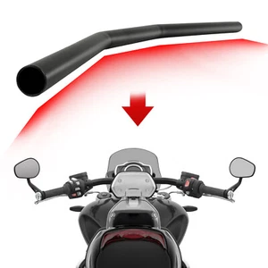 Motorcycle 7/8" 22mm Drag Bar Handlebars For Harley Sportster Honda Kawasaki - Picture 1 of 7