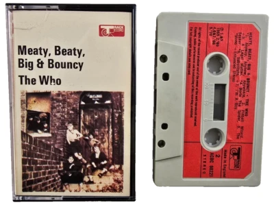 The Who Meaty Beaty Big & Bouncy  Cassette Tape 1972 on Track in Jewel Case - Image 1 of 4