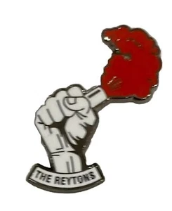 *NEW* The Reytons ‘ Red Smoke‘ enamel pin badge. Clifton Park, HWHWHWFG. - Picture 1 of 1