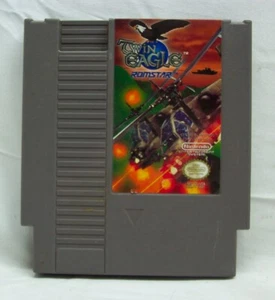 Vintage 1989 TWIN EAGLE NES VIDEO GAME CART AUTHENTIC ORIGINAL TESTED - Picture 1 of 3
