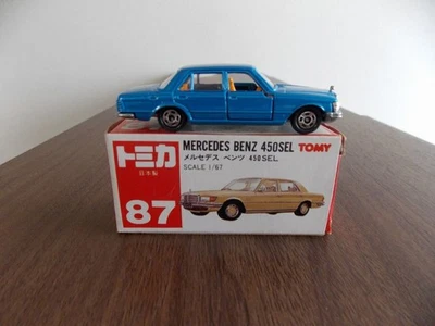 545 Red Japan Mercedes Benz 450SEL Almost unused Suspensidoor opening closing 7j - Image 1 of 4