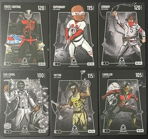 6 Card Lot 2024 Bo Jackson Battle Arena Steel 1st Edition MLB RC & Vets Elly - Picture 1 of 6