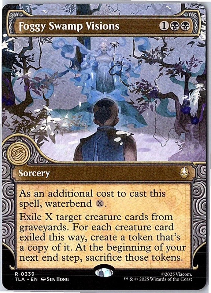 Foggy Swamp Visions (Showcase) R Avatar: The Last Airbender 339 Near Mint - Image 1 of 1