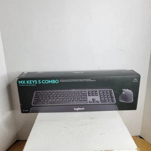 Logitech MX Keys S Combo con MX Keys S, MX Master 3S y reposamanos MX - 920-012274 - Imagen 1 de 6