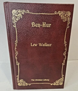 Ben Hur by Lew Wallace 1985 Hardcover Leather - (1985, Hardcover, Reprint) - Picture 1 of 9