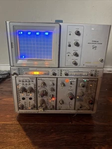 Tektronix 7704A Analog Oscilloscope System (powers On) Un-tested - Picture 1 of 12