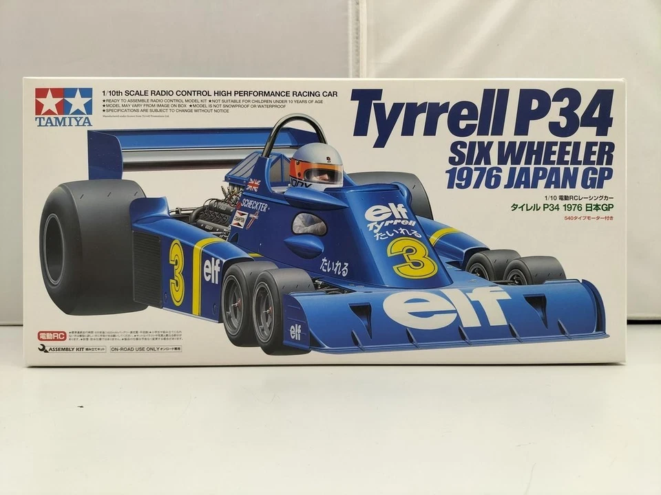 Electric RC Car Series TAMIYA: 1/10 Tyrrell P34 1976 Japan GP - Image 1 of 4
