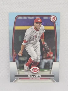 Bowman Sky Blue #38 Joey Votto #405/499 Cincinnati Reds 2023 - Imagen 1 de 2