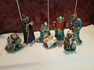  Krippenspiel 6 Figuren Hawthorne Village Top  Zustand  - Bild 1 von 11